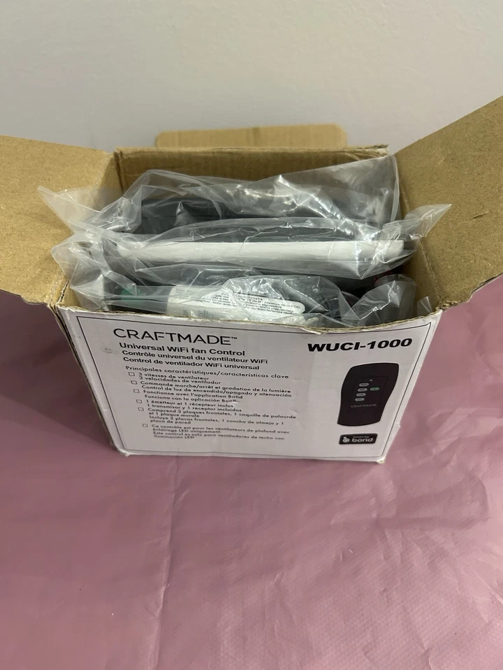 Control de ventilador WiFi inteligente universal hecho a mano de 3 velocidades solo compatible con iluminación LED Foto 4 de 4