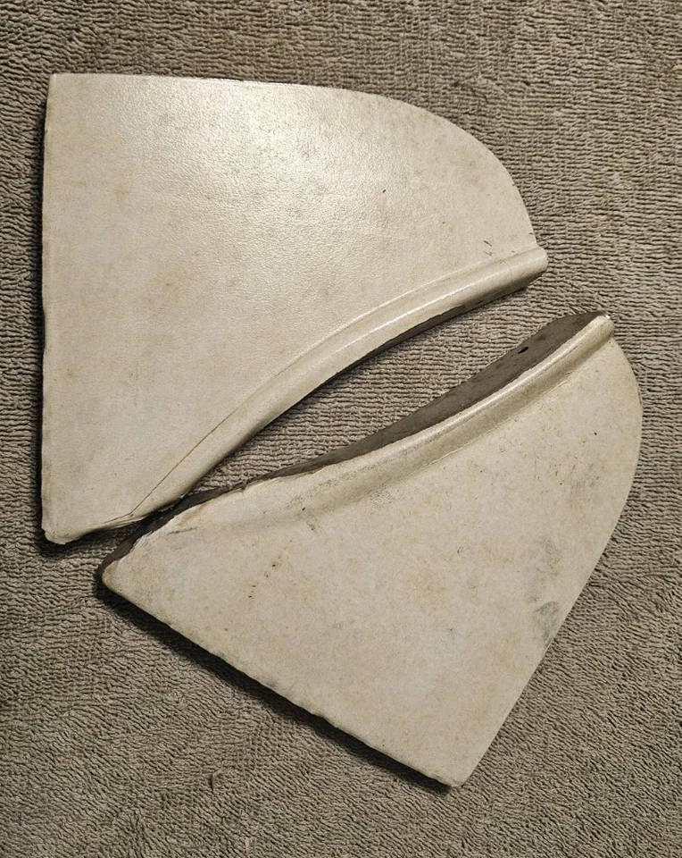 Nuevo de Lote Antiguo Foxcraft 1967-1968 Chevrolet Impala Guardabarros Falda Acero Inoxidable Almohadilla Desgaste SP-41 Foto 2 de 4