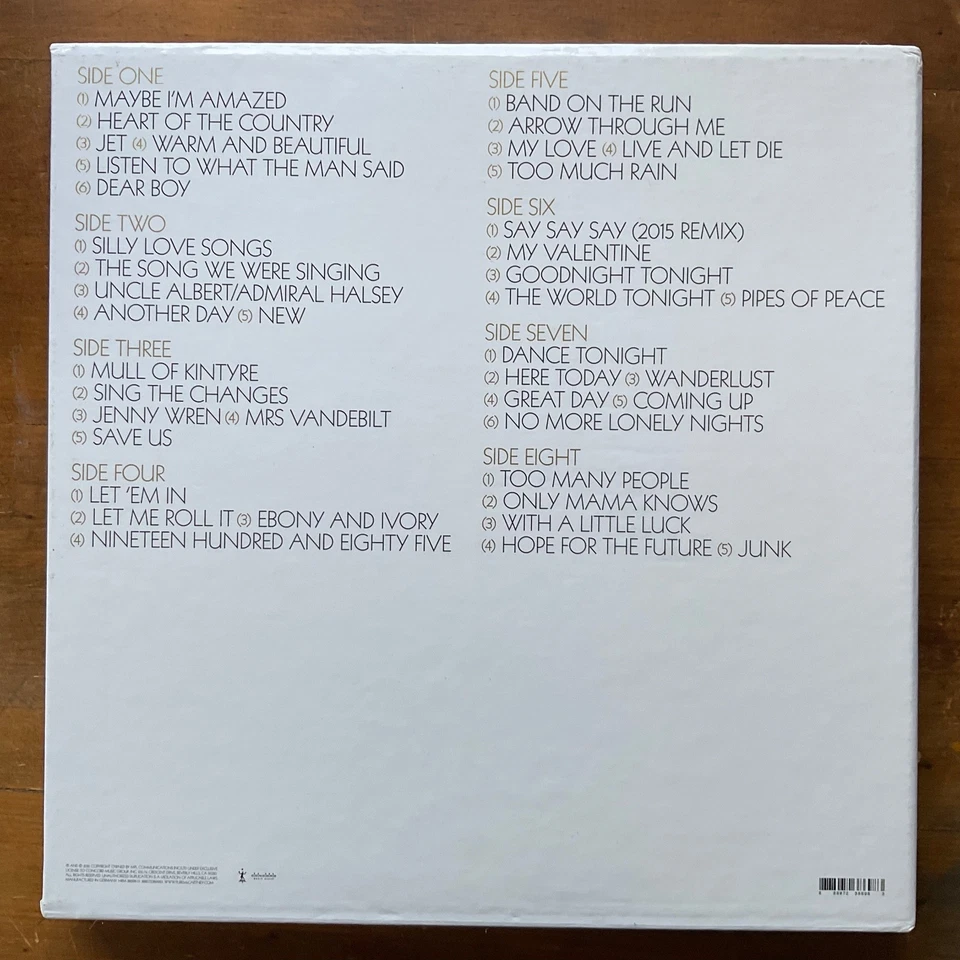 Paul McCartney - Pure McCartney 4 x LP Vinyl box set - Albums UNPLAYED - Nr MINT - Image 2 of 4