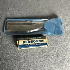 Weck Hair Shaper - Classic Barber Razor Plus Personna Blade In box Vintage
