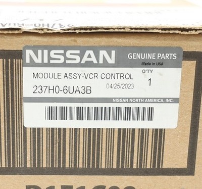 2021-2024 Nissan Rogue VCR ECU ECM 237H06UA3B for sale online | eBay