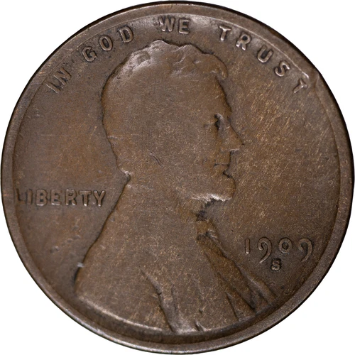 1909-S Lincoln Wheat Cent ~ Good