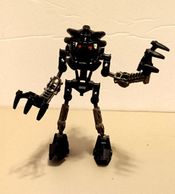 Lego Bionicle Toa Mata -Onua- Figure 8532 No Manual or Canister EUC