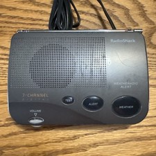 Radio Shack 12-247A 7 Channel Digital NOAA Weather Alert Radio Tested  Works