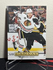 2019-20 Upper Deck Series 1 Hockey BRANDON SAAD #C52 UD CANVAS