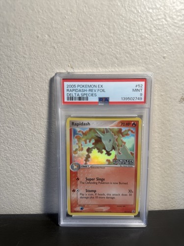 Rapidash graded PSA 9 for sale on eBay