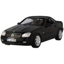 Mercedes-Benz 1:18 SLK 200 Roadster R170 (1996-2000) Black Diecast Model Car