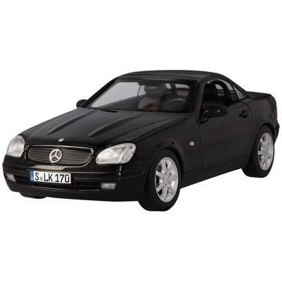 Mercedes-Benz 1:18 SLK 200 Roadster R170 (1996-2000) Black Diecast