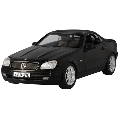 Mercedes-Benz 1:18 SLK 200 Roadster R170 (1996-2000) Black Diecast