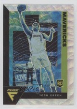 2020-21 Panini Flux Rookies Asia Silver Wave Prizm Josh Green #233 0l9v