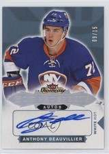 2016 Fleer Showcase Prospects Autos White Hot 9/15 Anthony Beauvillier Auto f0l