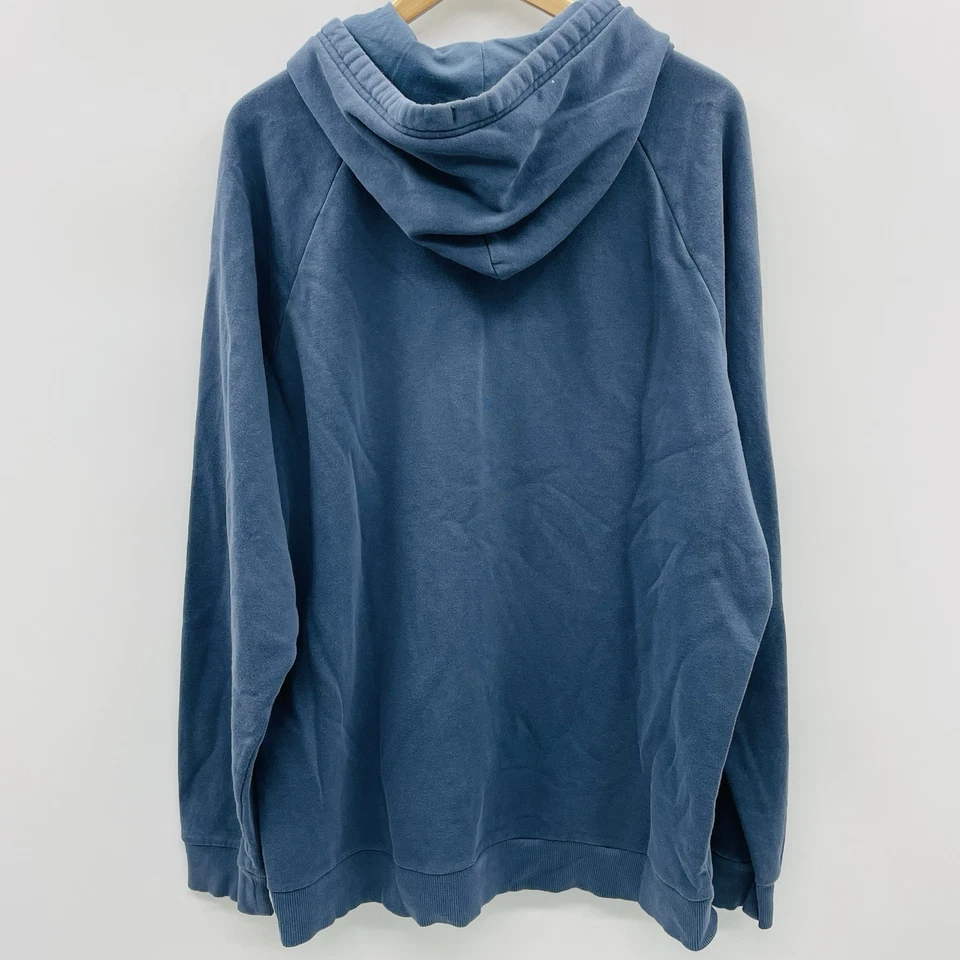 Under Armour Hombres Talla XLT Alto Rival Polar Sudadera con Capucha Pullover Sudadera en Azul Foto 3 de 4