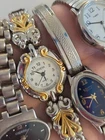 Large Lot Of 8 Ladies Vintage Watches Timex,Capezio,Fossil,Linel,+ Untested