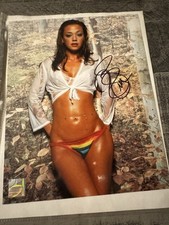 Leah Remini Sexy Bikini 8x10 Photo Autographed -All star Collectibles Certified