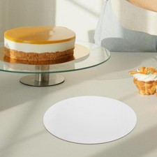 Bandejas de exhibición de postres con base para pasteles de cartón de 10 piezas tableros de cumpleaños