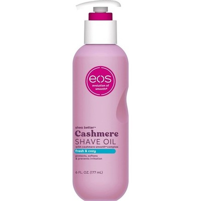 Moisturizing Shave Oil with Shea Butter and Glycerin Prevents Burn Vegan