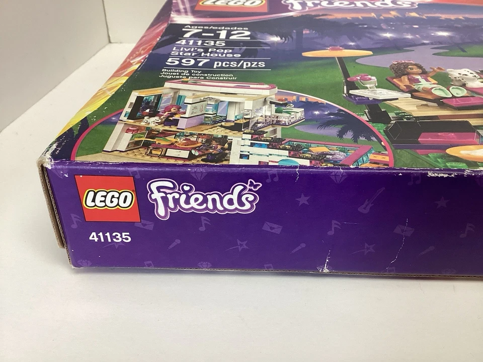 LEGO Set Sellado 41135 Friends Livi’s Pop Star House Figuras Livi & Andrea Foto 4 de 4