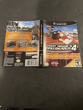 tony hawk pro skater 4 gamecube Artwork insert only