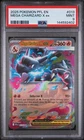 2025 POKEMON PFL EN-PHANTASMAL FLAMES #013 MEGA CHARIZARD X EX PSA 9