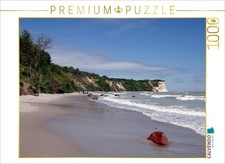 CALVENDO Puzzle Strandidylle 1000 Teile Puzzle quer  1000 Teile Lege-Gr  e 64x4