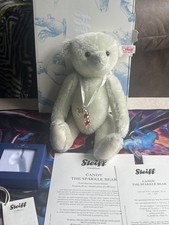 Rare Steiff Candy the Sparkle Bear Mohair, LE 306/ 1,500 2011, Tag 681776