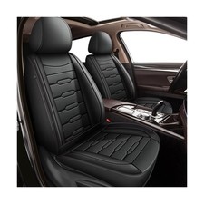 AOMSAZTO Leather Car Seat Covers Full Set Fit for Toyota Tundra 2008-2025 Car...