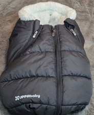 UPPAbaby CozyGanoosh Cover for Aria and Mesa Infant Car Seat Charcoal Melange