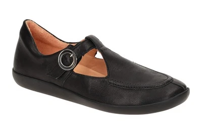 Think NATURE Damenschuhe - Ballerina - Mary Jane schwarz Freizeit NEU - Bild 1 von 4