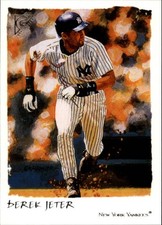 2002 Topps Gallery #58 Derek Jeter New York Yankees