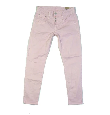 Herrlicher Shyra Cropped Damen Jeans W27 Jeanshose Hose Rosa Denim Damenjeans - Bild 1 von 4