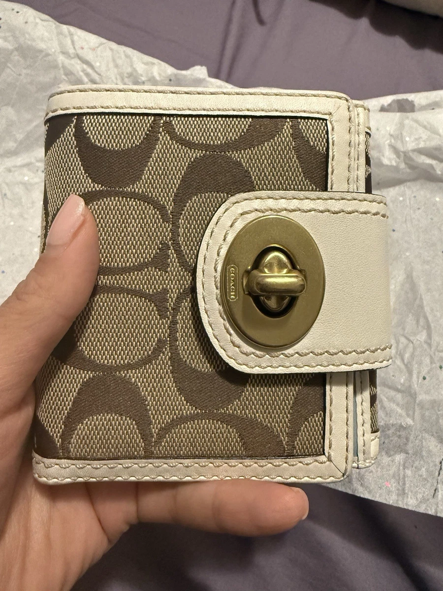 Coach Turnlock Wallet | eBay