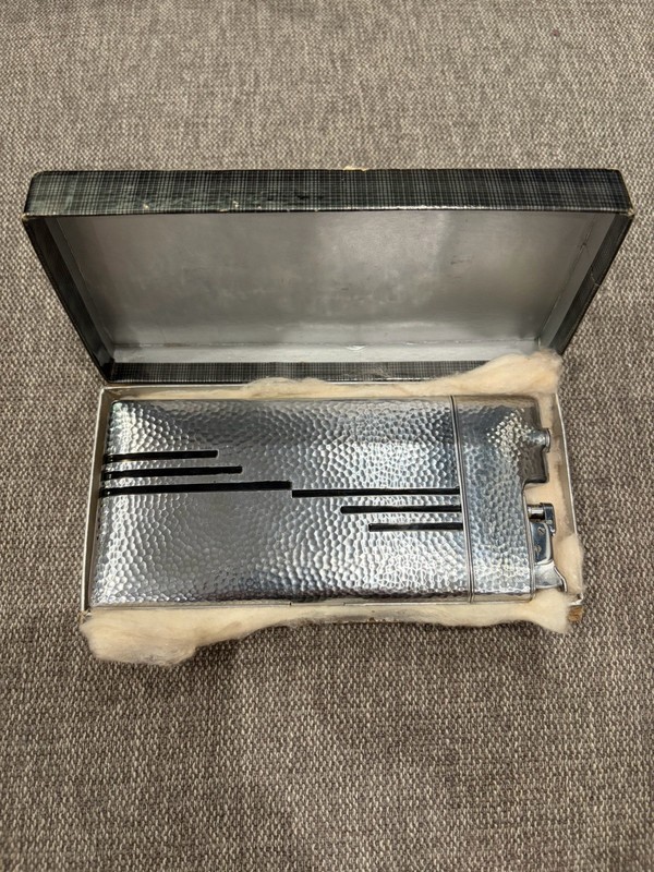 Vintage Evans Trig-a-Lite 1933 Lighter With Box Not Tested