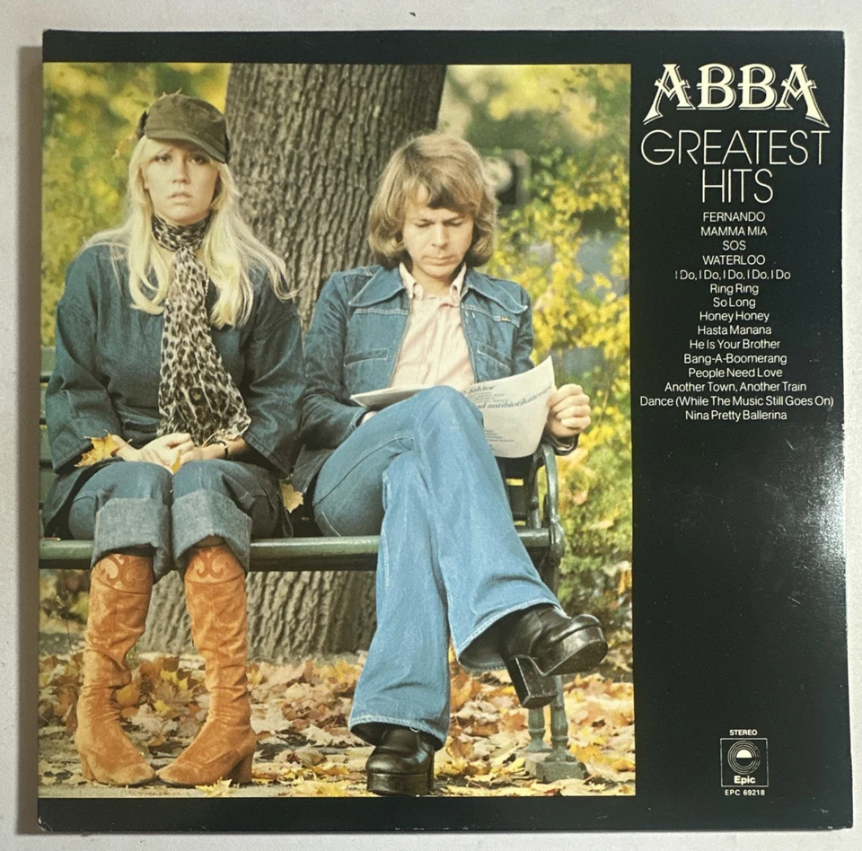 Abba Greatest Hits Vinyl LP Record Epic EPC69218 EX / EX Condition - Image 2 of 4