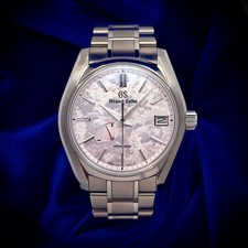 2026 Grand Seiko Shunbun Spring Drive Complete Set Cherry Blossom SBGA413G