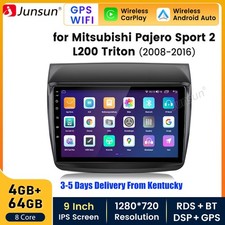 For Mitsubishi Pajero Sport 2 L200 Triton Android15 Carplay 464gb Car Radio Gps