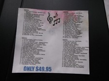 Karaoke CD G Pack SWEET GEORGIA BROWN FUN PACK 1 SET on 4 Discs