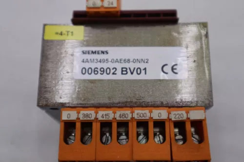 SIEMENS 4AM3495-0AE68-0NN2/ 006902 BV01 STOCK L-389-C