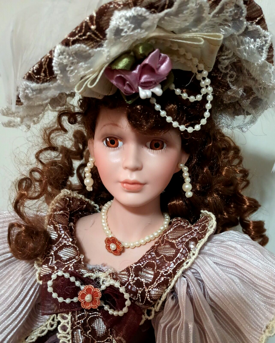Duck House Heirloom Porcelain doll - 