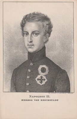 **ORIGINAL POSTCARD**NAPOLEON II.-FRANZ JOSEPH BONAPARTE-HERZOG VON REICHSTADT