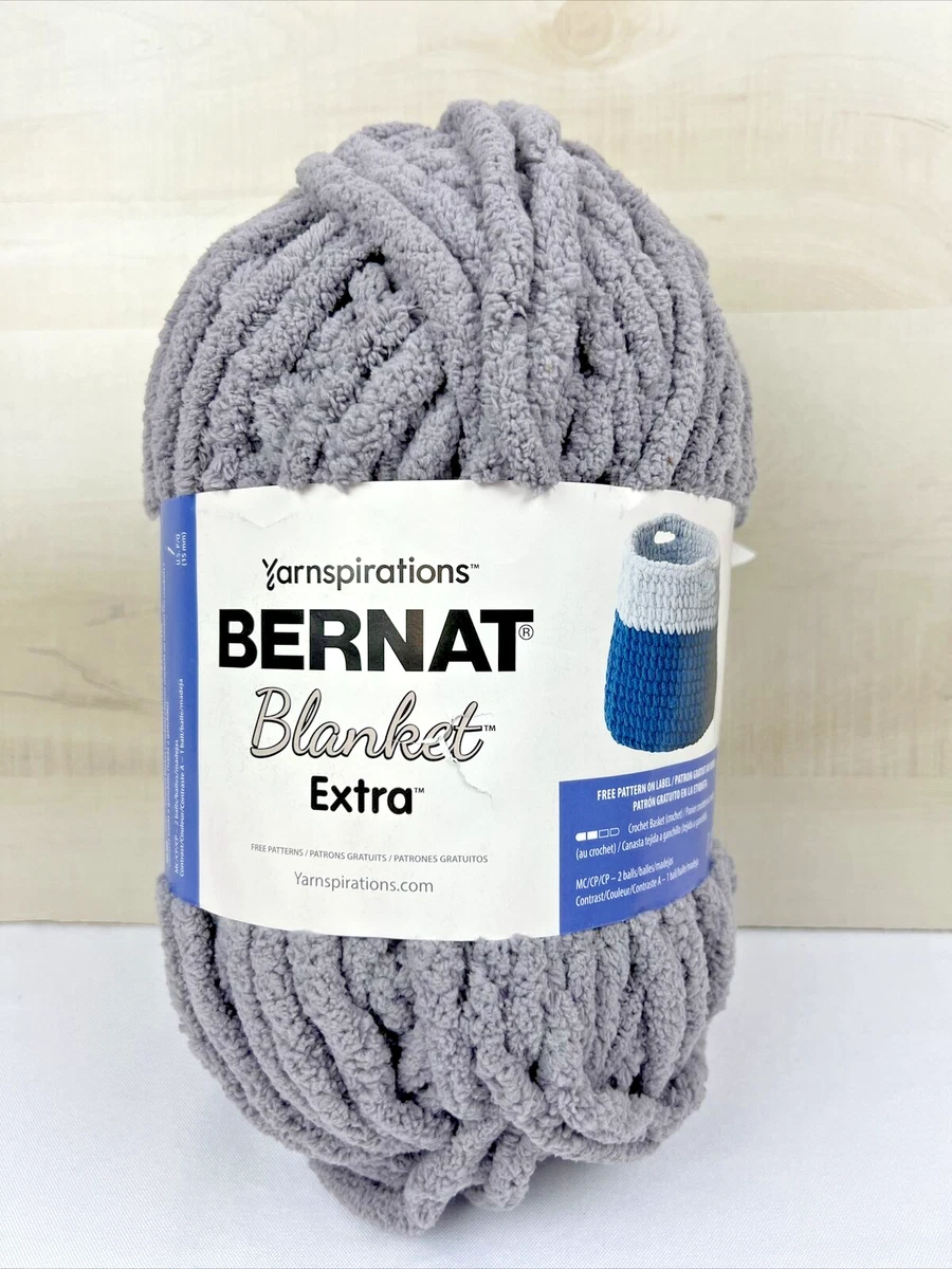 Bernat Blanket Extra Yarn, Vapor Gray