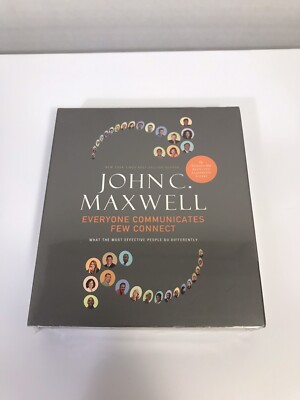 Everyone Communicates, Few Connect by John C. Maxwell 2010 CDS NEW SEALED