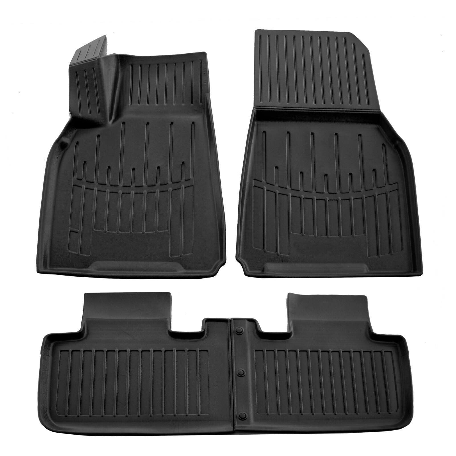 Tapis de sol en caoutchouc pour Tesla Model Y 2021 2022 2023 2024 Scoutt Premium