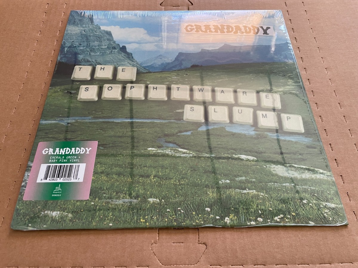 NEW SUPER RARE Grandaddy - The Sophtware Slump GREEN / PINK