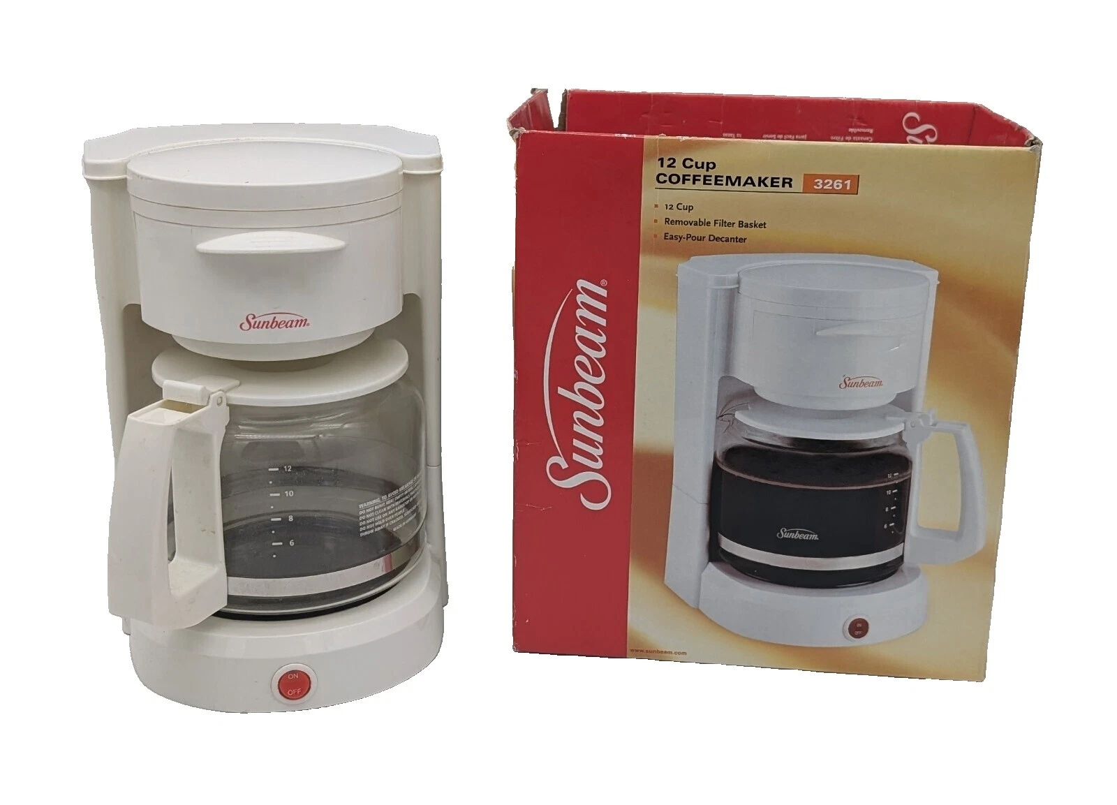 Sunbeam White Coffee Machines