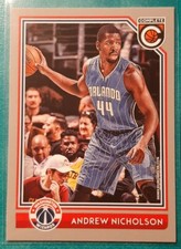 2016-17 PANINI COMPLETE SILVER ANDREW NICHOLSON #394 WASHINGTON WIZARDS