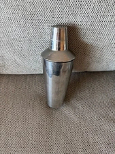 Stainless Steel Mixed Drink Shaker 10" Tall Used