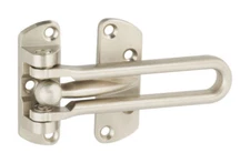 National Hardware Door Security Guard Satin Nickel Finish 3-1/8" L Zinc