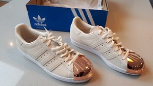 adidas original superstar 80s metal toe rose