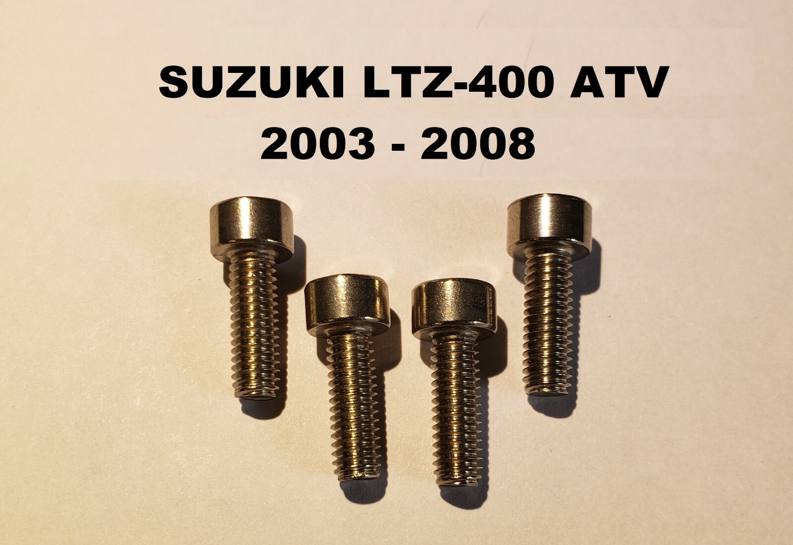 Suzuki Quadsport Z400 LTZ400 Stainless Carburetor Carb Float Bowl