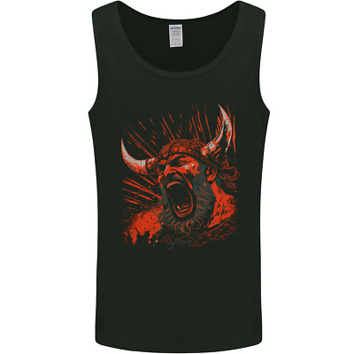 Warrior Cry Viking Valhalla Odin Norse Gods Herren Trägershirt Tank Top